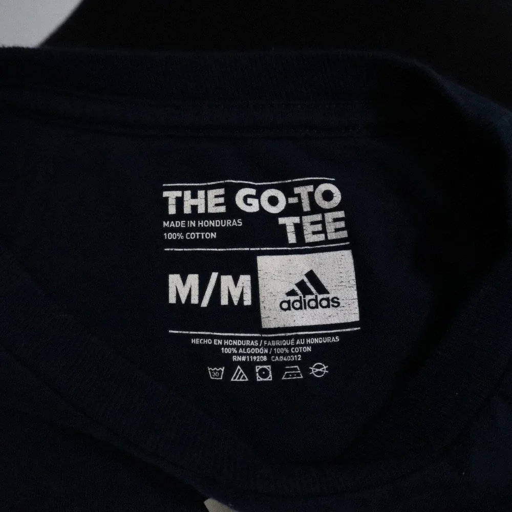 Cleveland Cavaliers T-Shirt Mens Medium Adidas Go-To Tee Crew Neck Short Sleeve‎